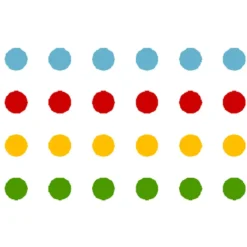 Asfaltmaling Twister uten Spillbrett