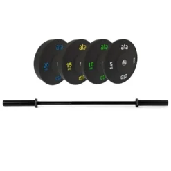 ata Pro Elite Bumper Plate Pakke 100 kg