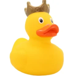 Badeand Stor | 23 cm | gul