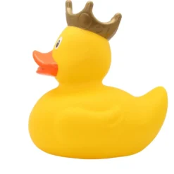 Badeand Stor | 23 cm | gul