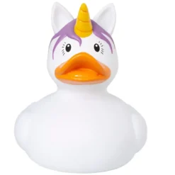 Badeand Stor | 23 cm | hvit