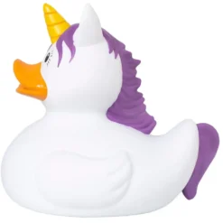 Badeand Stor | 23 cm | hvit