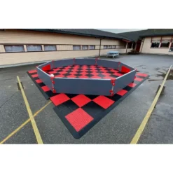 Ballbinge Pannabane med gulv 5,5x5,5m