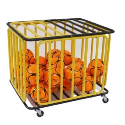 Ballvogn 80x60x100 cm med lokk og lås
