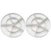 Banetau Vinger Gold 150 mm | Hvit