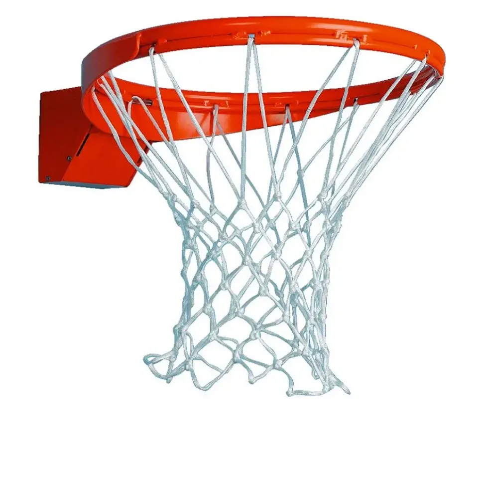 Basketballkurv med nett og plate