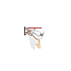 Basketballkurv Outdoor 65 kg