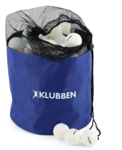 Bordtennisballer i bag