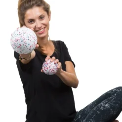 Fargerik massasjeball