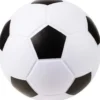 Fotball i PU-skum 20 cm svart/hvit