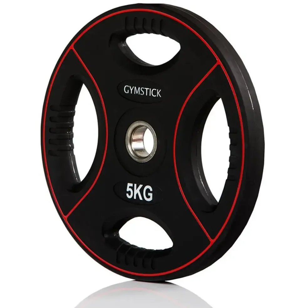 Gummierte vektskiver 5 kg