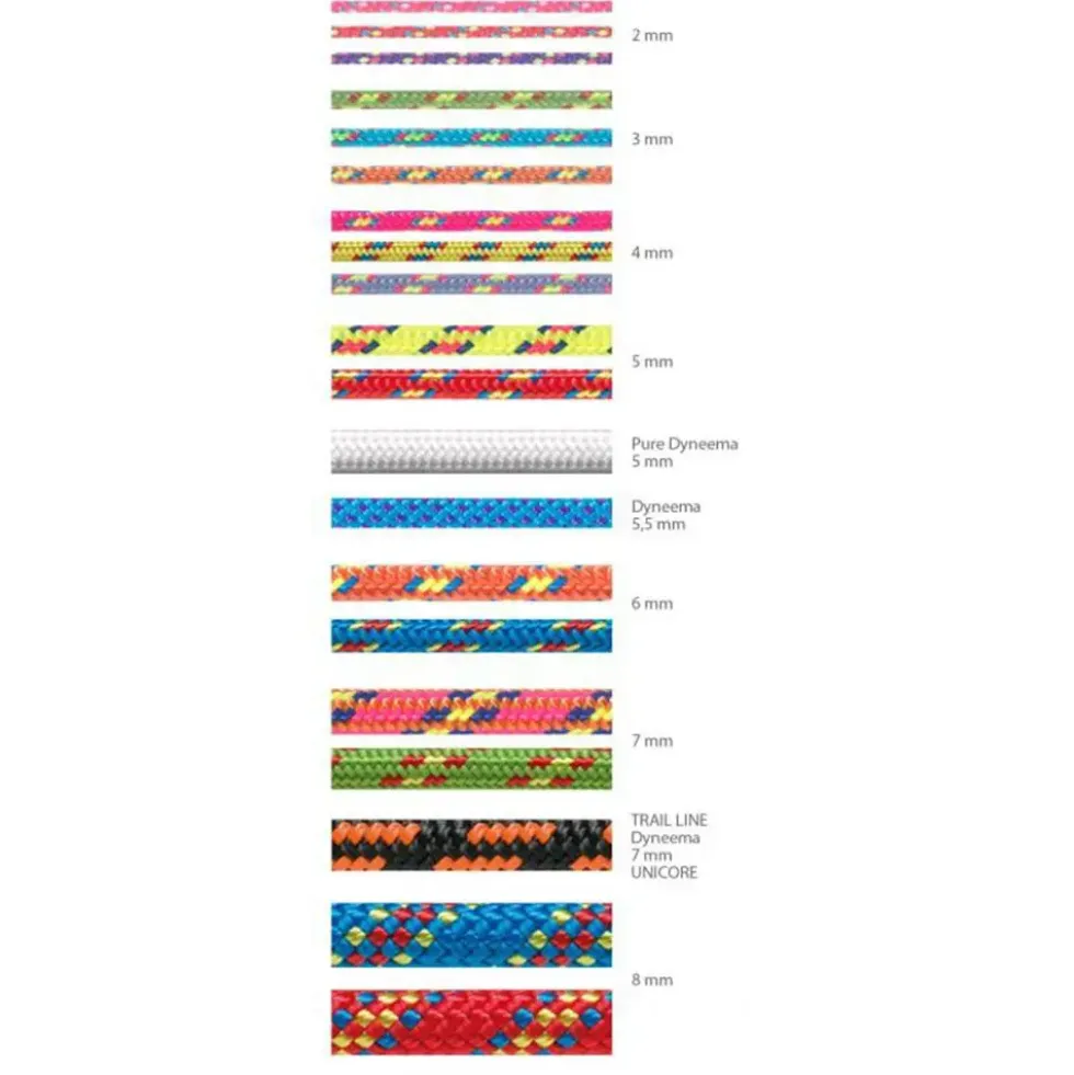 Hjelpetau Beal 2 mm x 10m | Assortert