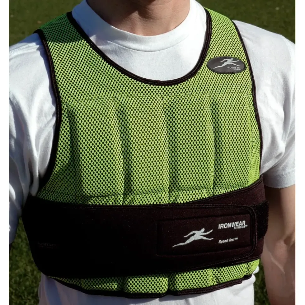 Ironwear kort vektvest Gul 4,5 kg