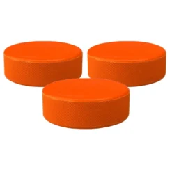Ishockey Puck | Oransje 3 stk.