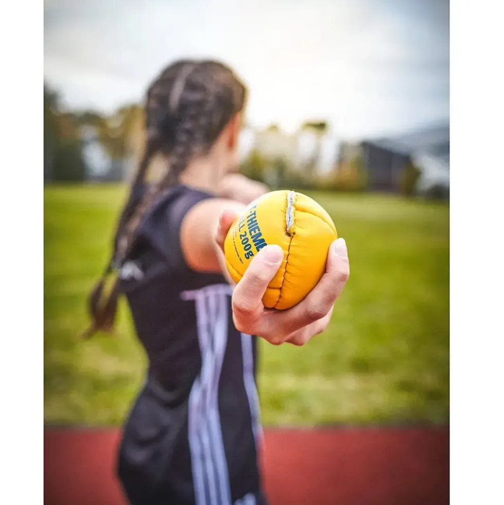 Kasteball av lær 200 g | 8 cm