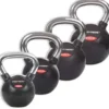 Kettlebells Gummiert Glatt kromhåndtak
