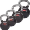 Kettlebells Gummiert Glatt kromhåndtak