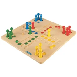 Ludo brettspill i tre