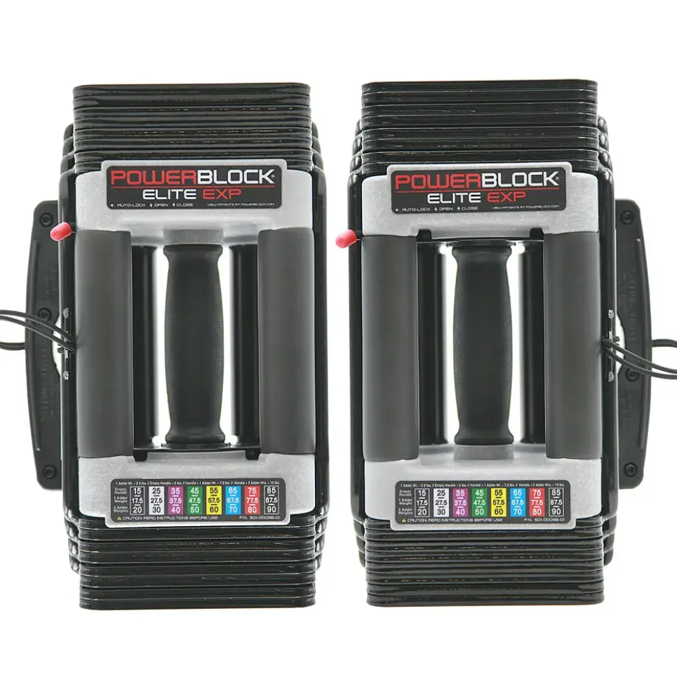 Manualsett PowerBlock Elite EXP