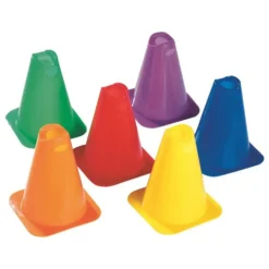 Markeringskjegler 6 stk | 16 cm