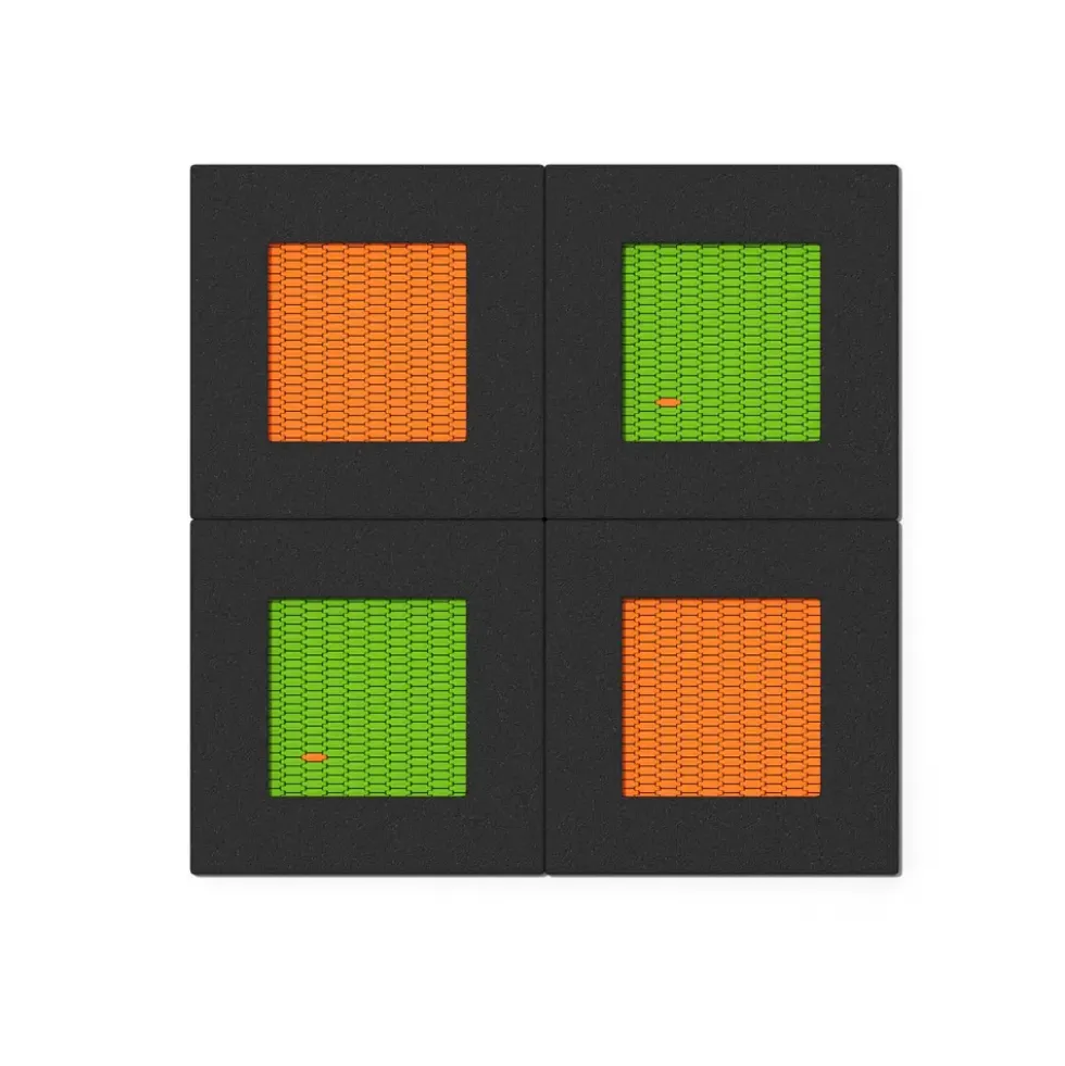 Nedfelt trampoline Buglo 272x272 cm