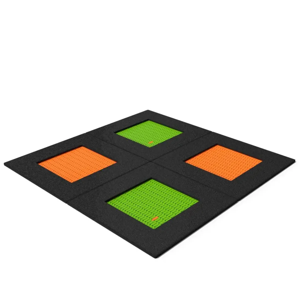 Nedfelt trampoline Buglo 272x272 cm