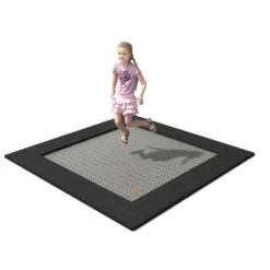 Nedfelt trampoline Buglo 210x210 cm