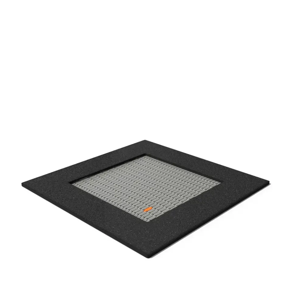 Nedfelt trampoline Buglo 160x160 cm