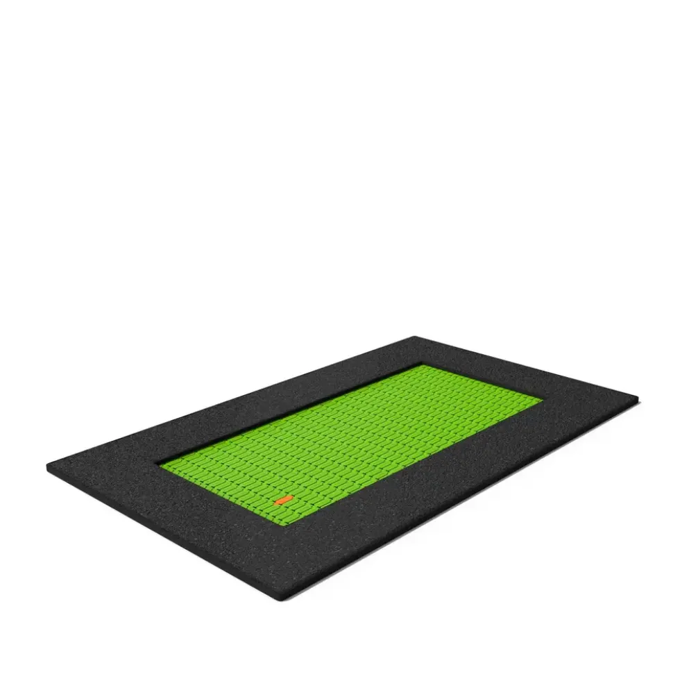 Nedfelt trampoline Buglo 136x230 cm