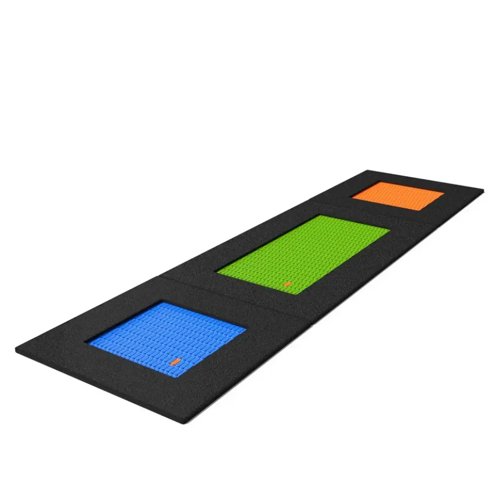 Nedfelt trampoline Buglo 136 × 502 cm