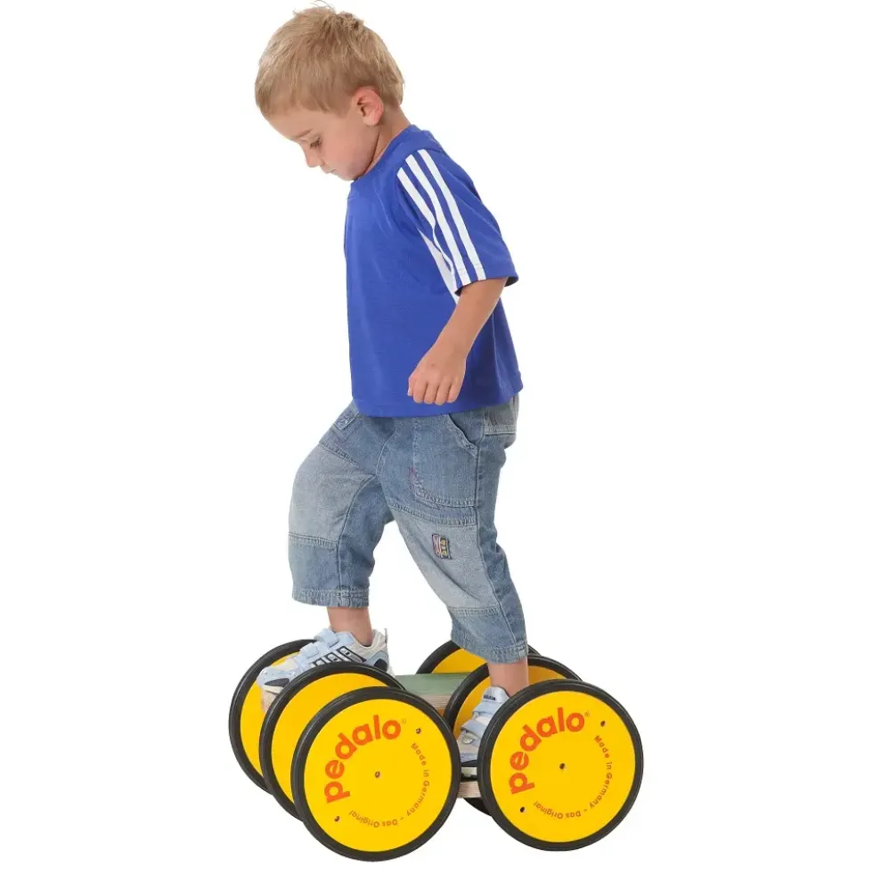 Pedalo Classic Dobbel med svarte hjul
