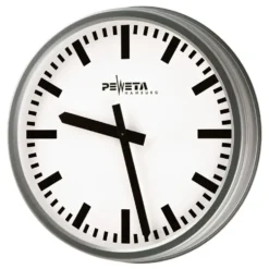 Peweta radiostyrt veggklokke Ballsikker