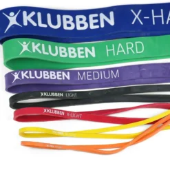 Powerband pakke med 7 strikker