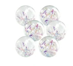 Regnbueball Diamant 10 cm | 6 stk.
