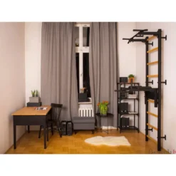 Ribbevegg BenchK 230 Svart