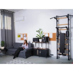 Ribbevegg BenchK 513 Svart