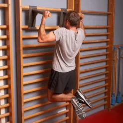 Ribbevegg med pull-up dip bar