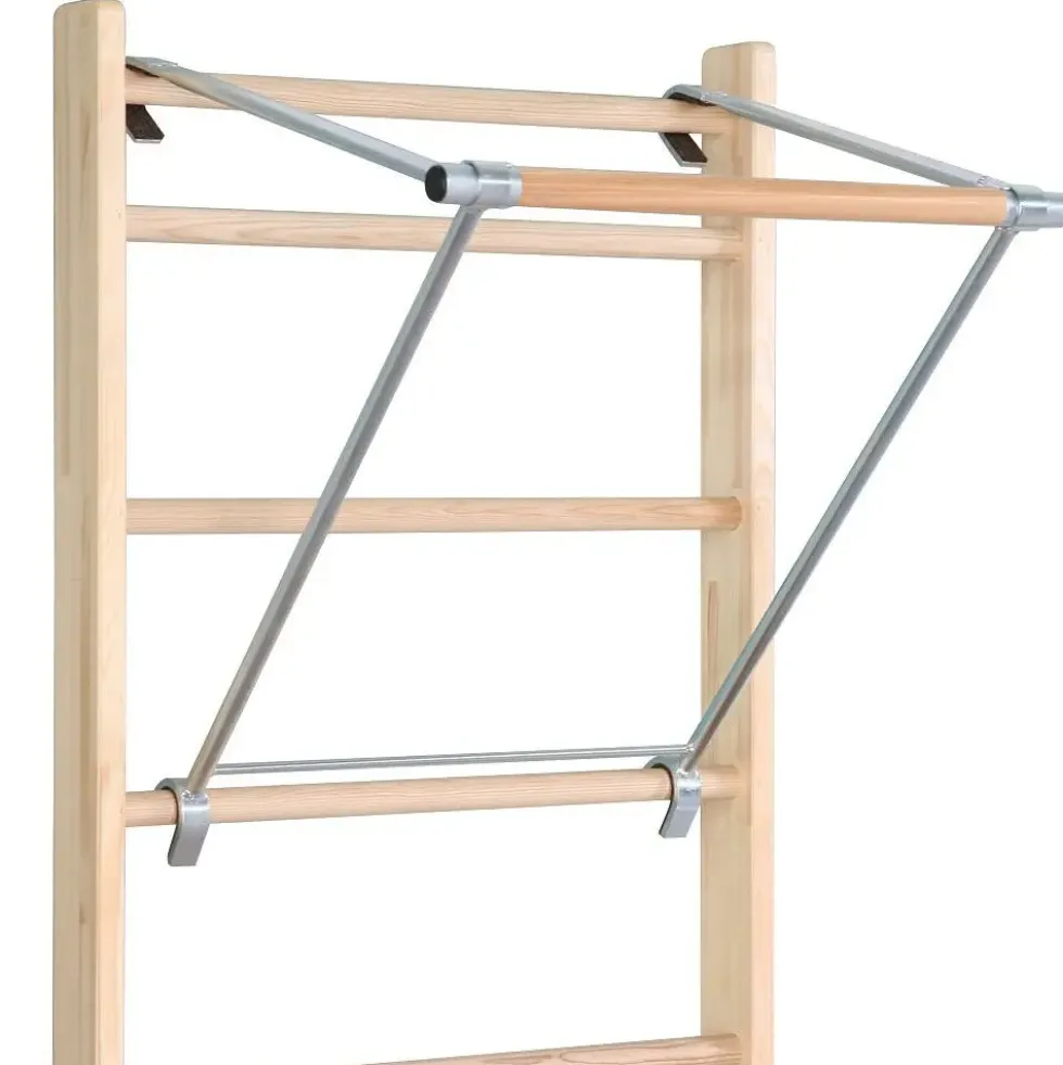 Ribbevegg med pull-up stang 230 cm