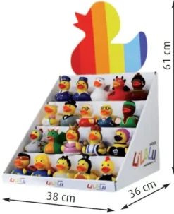 Salgsdisplay for 20 badeender