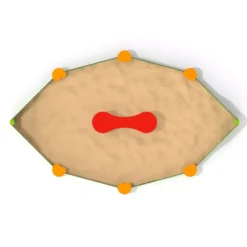 Sandkasse båt