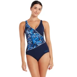 Sapphire Wrap Front Badedrakt EU52