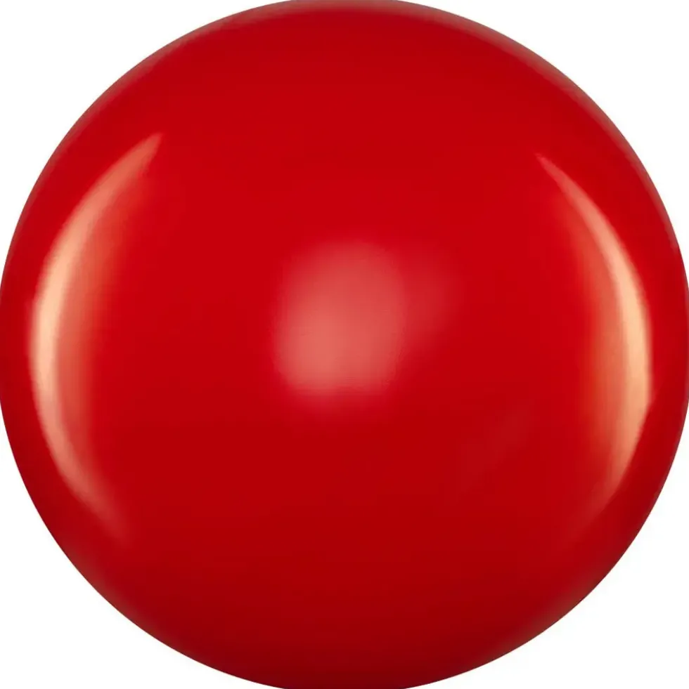 Sirkusball 60 cm Rød