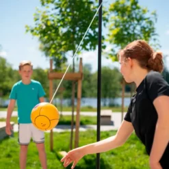 Smashball School med snor5 stk