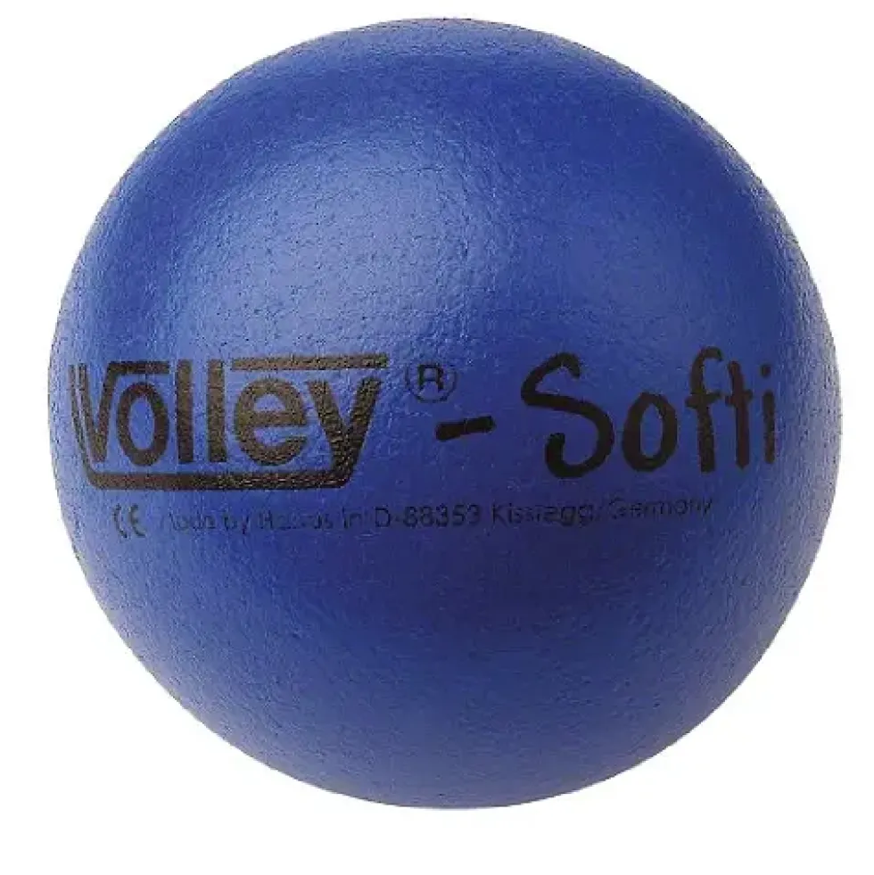 Softball Volley Softi 16 cm blå