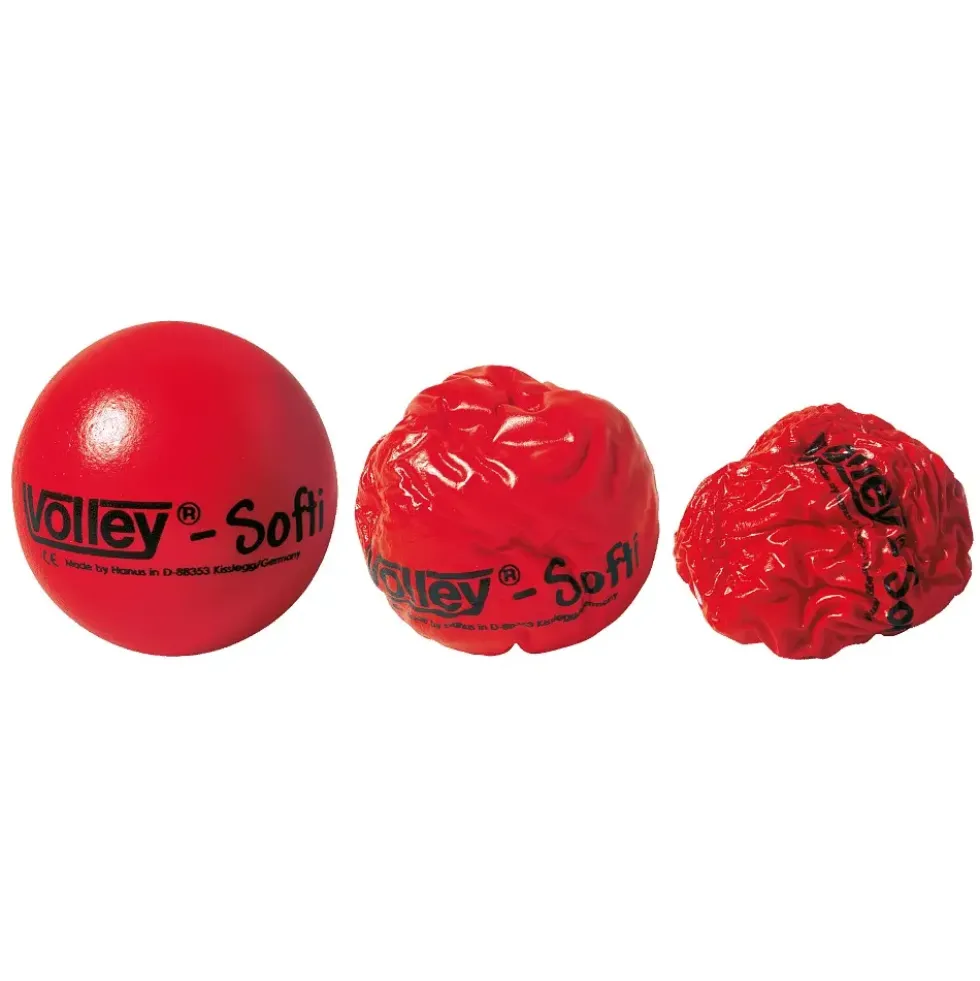 Softball Volley Softi 16 cm blå