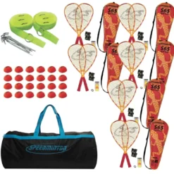 Speedminton Sett Skole for 12 spillere