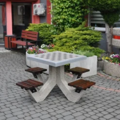 Spillbord | Sjakkbord i betong