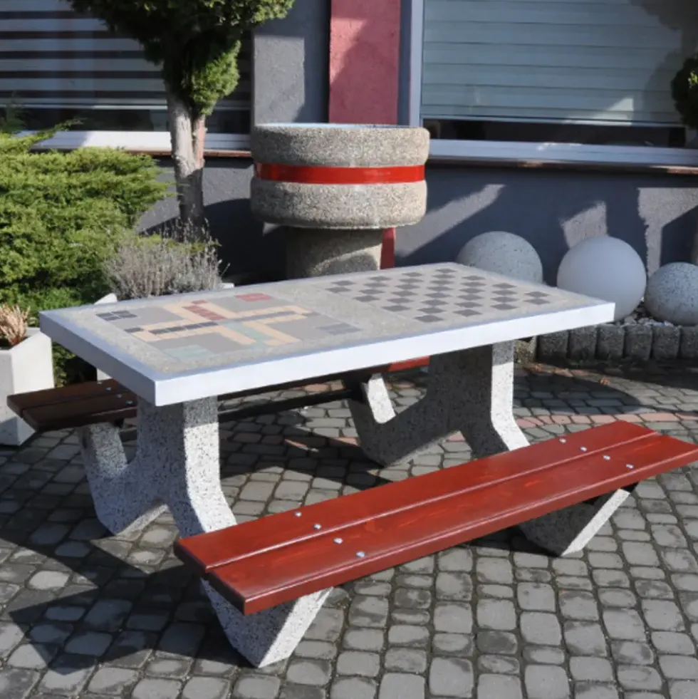 Spillbord | Sjakk-og Ludobord i betong