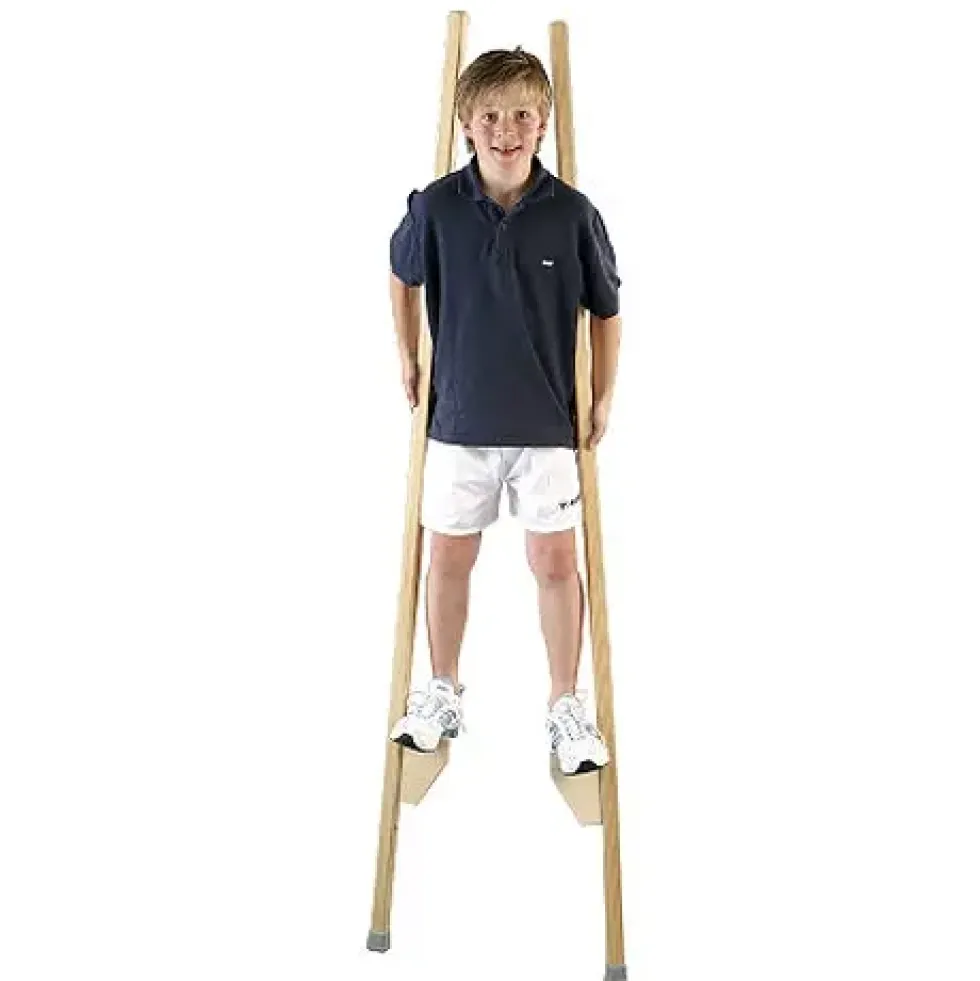 Stylter av tre 2 meter, 1 par