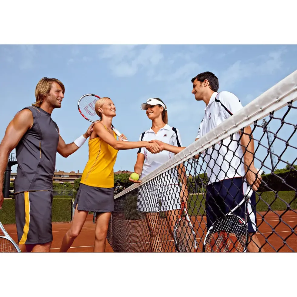 Tennisnett Court Royal Double Row
